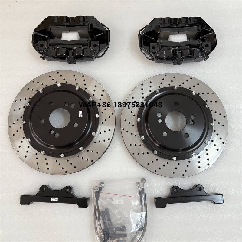Forged Front Brake Caliper 4 Piston - パフォーマンスチューニングブレーキシステム フロントリア鍛造6ピストン＆4ピストンブレーキキャリパー BBKビッグブレーキキット E90 E92 M3