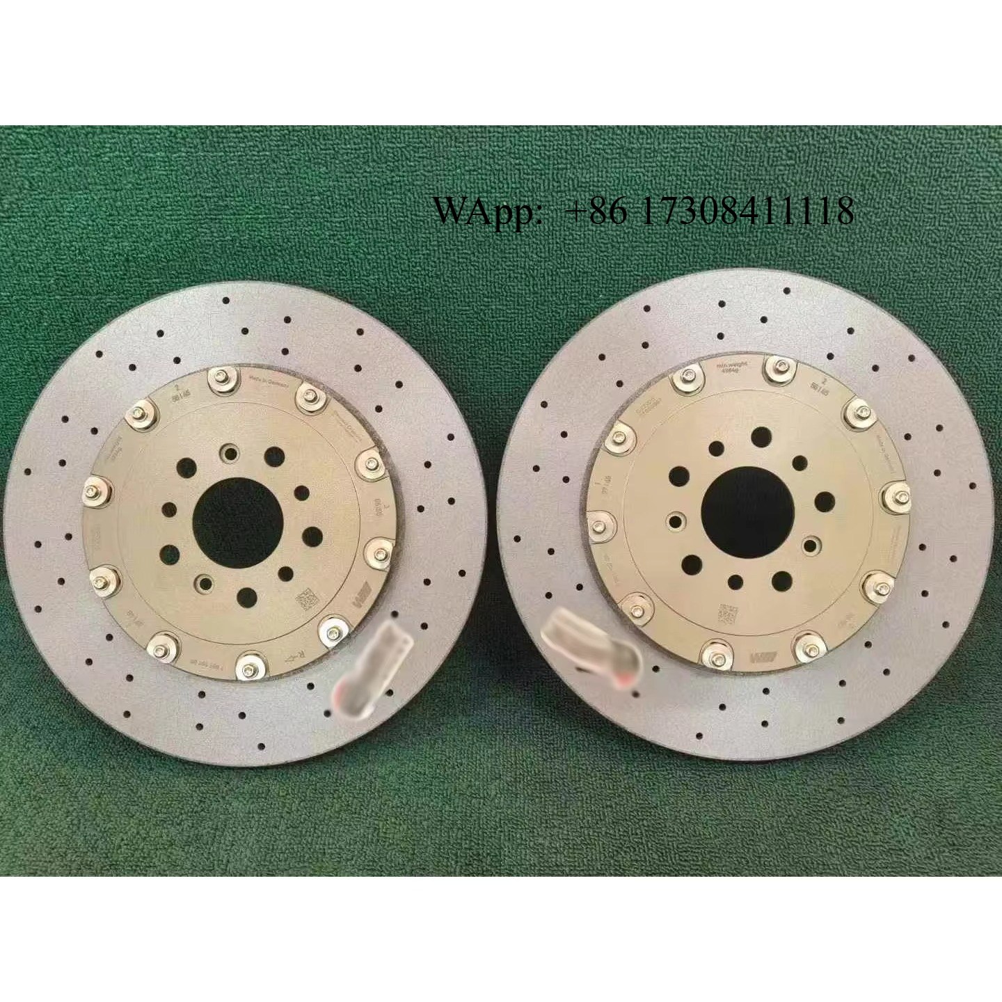 Forged Front Brake Caliper 4 Piston - 高品質改造ブレーキキャリパーセット（フロント6ピストン、リア4ピストン）鍛造アルミ合金キャリパー m3対応