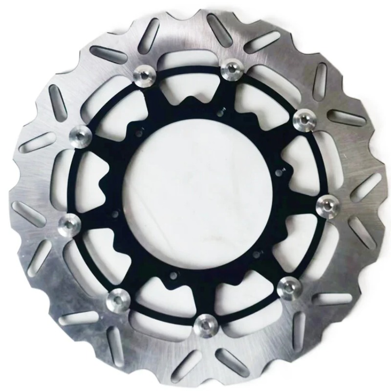 Floating Brake Disc 320Mm Supermoto - 高品質オーバーサイズスーパーモトCRF 250 450 320MMフロントフローティングブレーキディスク！！