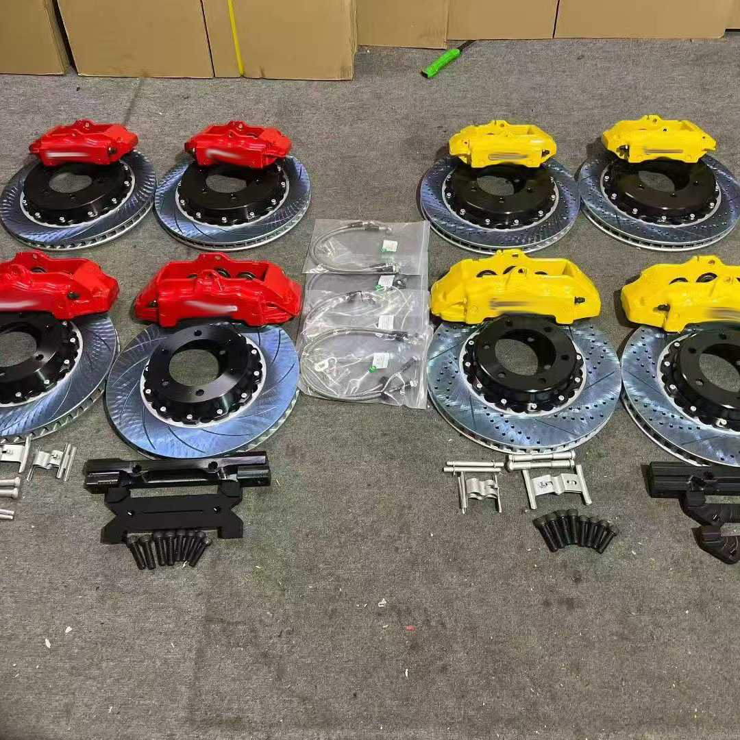 新型改造ブレーキディスクキャリパーセット 6ピストンフロント - Forged Front Brake Caliper 4 Piston のレビューと価格
