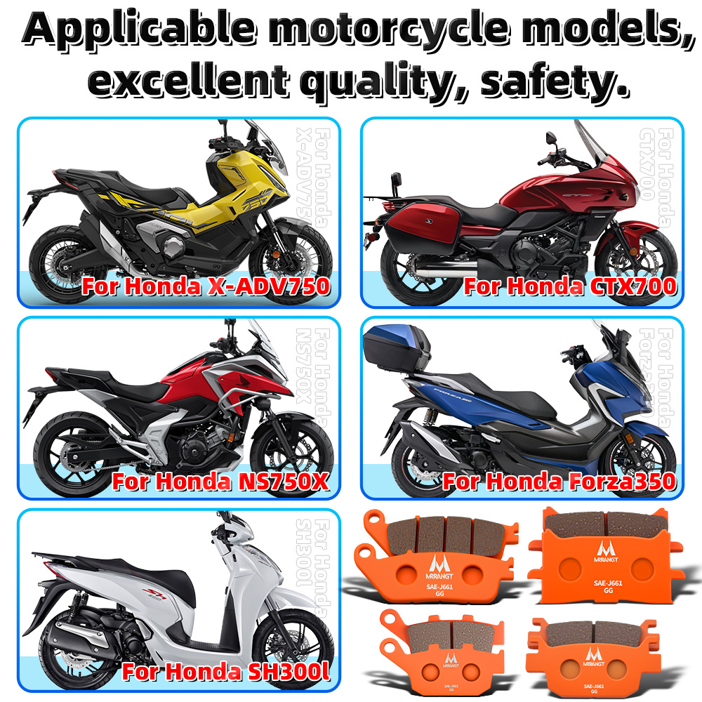 オートバイセラミックブレーキパッド ホンダ X-ADV750 - Carbon Ceramic Motorcycle Brake Rotor のレビューと価格