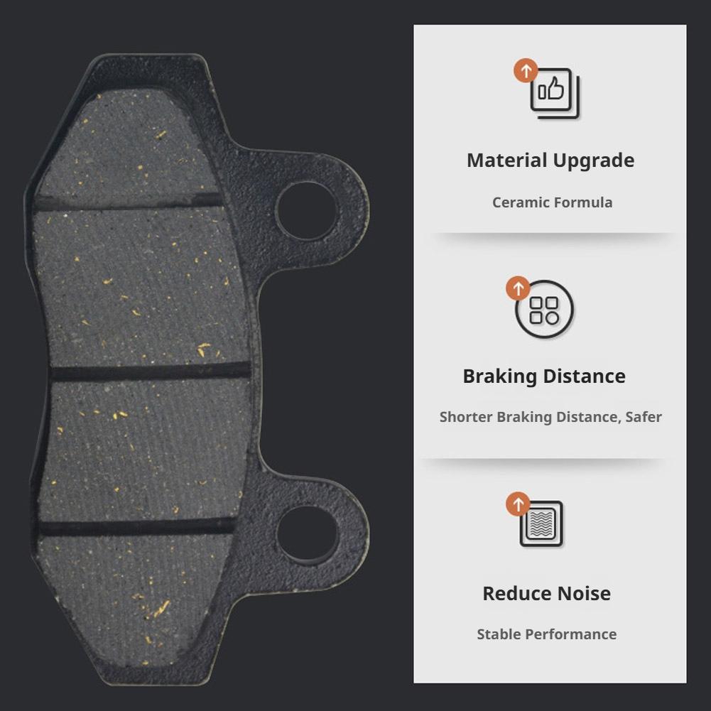 耐久性のあるディスクブレーキパッド、オートバイ電動スクーター - Carbon Ceramic Motorcycle Brake Rotor のレビューと価格