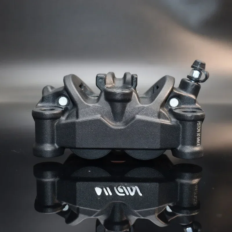 クリアフォージドブレーキキャリパー非対称4ピストン100MM - Forged Front Brake Caliper 4 Piston のレビューと価格