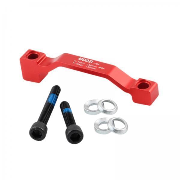 自転車ディスクブレーキアダプター 180mm アルミ合金キャ - Front Rear Brake Caliper Bracket Kit のレビューと価格